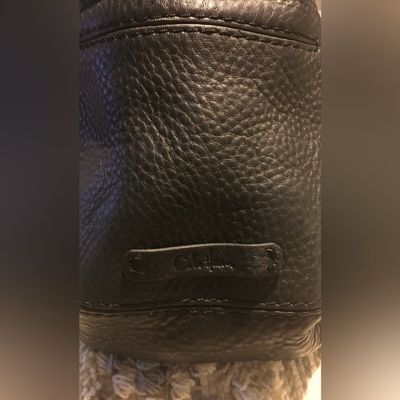 🎀 COLE HAAN Black PEBBLED LEATHER TOTE BAG (NWT) - Picture 6 of 16